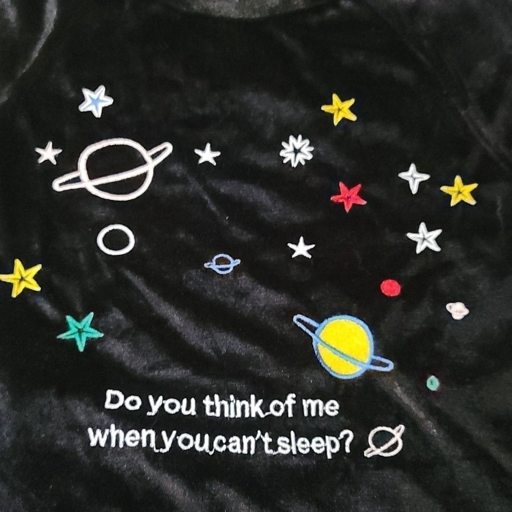 Velvet Crop Top - Picture 2 of 2